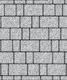 Тротуарная плитка Старый город Бело-черный  Б.1.Ф.8 (Коллекция "Стоунмикс")  ''ВЫБОР''