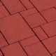 Тротуарная плитка 342 МЗ Бавария  60 мм ярко-красный