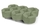 Газонный камень (1РД10) 600x400100 мм  ''Нобетек'' - Зеленый