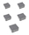 Тротуарные плиты "АНТИК" - Б.3.А.6 (Коллекция "Искусственный камень") 113x93x91, 103x83x91 ''ВЫБОР'' - Базальт