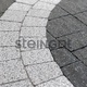 Тротуарная плитка Steingot Классика Арко "Bianco Nero" 60мм