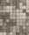 Тротуарные плиты "ЛА-ЛИНИЯ" - Б.3.К.6 (Коллекция "Листопад") 100x100 ''ВЫБОР'' - Антрацит