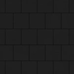Тротуарная плитка Валенсия, 80 мм, черный, гладкая
