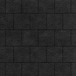 Тротуарная плитка Виго, 80 мм, черный, Antico