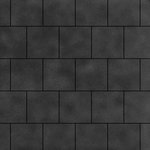 Тротуарная плитка Виго, 80 мм, черный, гладкая