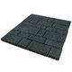 Тротуарная плитка Инсбрук Тироль, 60 мм, чёрный, native
