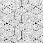 Тротуарная плитка Полярная звезда, 80 мм, Эльтон, Backwash