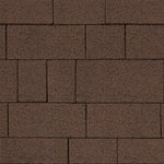 Тротуарная плитка Инсбрук Тироль, 60 мм, коричневый, native