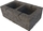 Камень стеновой керамзито-бетонный КсЛКБ-2Пс 490x300x185 ''Лидер'' - Ceрый