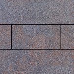 Тротуарная плитка Парк Плейс, 80 мм, Рица, BackWash