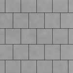 Тротуарная плитка Виго, 80 мм, серый, гладкая