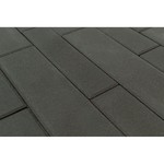 Тротуарная плитка Домино, Серый (60 мм) 280x120, 360x120, 480x120, 480x160, 640x160 ''BRAER''