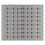 Тротуарная плитка Классико, Серый (60 мм) 57x115, 115x115, 172x115 ''BRAER''