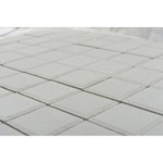 Тротуарная плитка Лувр, Белый 100x100x60 мм  ''BRAER''