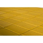 Тротуарная плитка Прямоугольник, Желтый (40 мм) 200x100 ''BRAER''