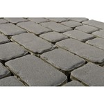 Тротуарная плитка Ривьера, Серый (60 мм) 132x132, 165x132, 198x132, 231x132, 265x132 ''BRAER''