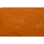Тротуарная плитка Волна, Красный (60 мм) 240x135 ''BRAER''