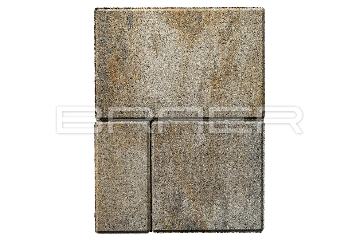Тротуарная плитка BRAER Мозаика, Color Mix Песчаник, 60 мм Тротуарная плитка BRAER Мозаика, Color Mix Песчаник, 60 мм