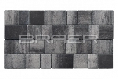 Тротуарная плитка BRAER Старый город Венусбергер, Color Mix Ночь, 40 мм Тротуарная плитка BRAER Старый город Венусбергер, Color Mix Ночь, 40 мм