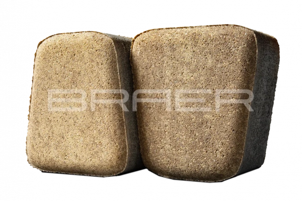 Тротуарная плитка BRAER Классико круговая, Color Mix Миндаль, 60 мм Тротуарная плитка BRAER Классико круговая, Color Mix Миндаль, 60 мм