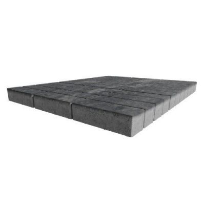 Тротуарная плитка Steinrus Ригель, 80 мм, ColorMix Актау, Antico