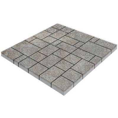 Тротуарная плитка Steinrus Инсбрук Альпен, 60 мм, ColorMix Берилл, native Тротуарная плитка Steinrus Инсбрук Альпен, 60 мм, ColorMix Берилл, native