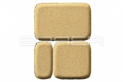 Тротуарная плитка BRAER Классико, Песочный, 60 мм Тротуарная плитка BRAER Классико, Песочный, 60 мм