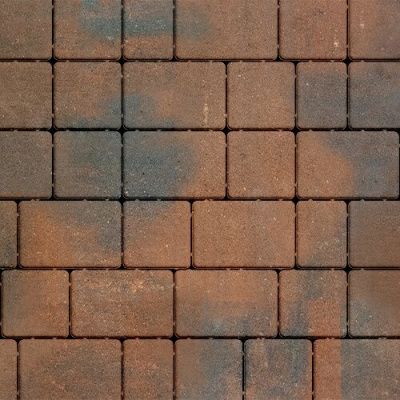 Тротуарная плитка Steinrus Инсбрук Альт Брик, 60 мм, ColorMix Штайнрус, гладкая