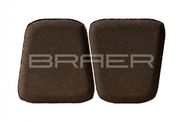 Тротуарная плитка BRAER Классико круговая, Коричневый, 60 мм Тротуарная плитка BRAER Классико круговая, Коричневый, 60 мм