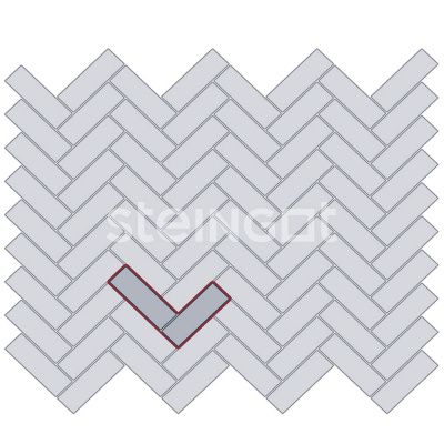 Тротуарная плитка Steingot Паркет "Тигр" 60 мм Тротуарная плитка Steingot Паркет "Тигр" 60 мм