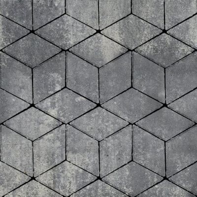 Тротуарная плитка Steinrus Полярная звезда, 80 мм, ColorMix Актау, гладкая Тротуарная плитка Steinrus Полярная звезда, 80 мм, ColorMix Актау, гладкая