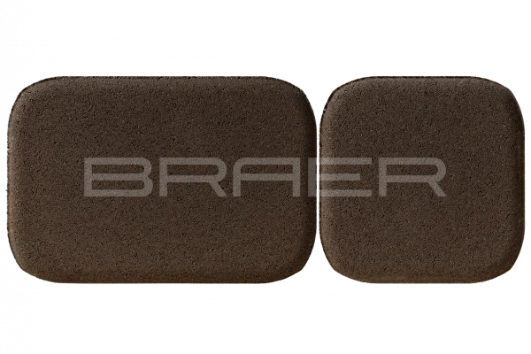 Тротуарная плитка BRAER Классико Дуо, Коричневый, 40 мм Тротуарная плитка BRAER Классико Дуо, Коричневый, 40 мм