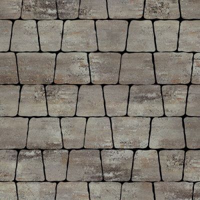 Тротуарная плитка Steinrus Аттика, 60 мм, colormix Берилл, гладкая