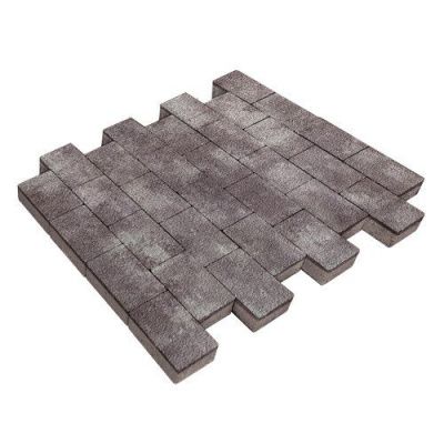 Тротуарная плитка Steinrus Бельпассо Медио, 80 мм, ColorMix Мокко, native Тротуарная плитка Steinrus Бельпассо Медио, 80 мм, ColorMix Мокко, native