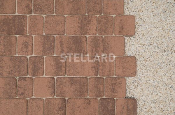 Тротуарная плитка STELLARD Старый город «Мокко» 40 мм