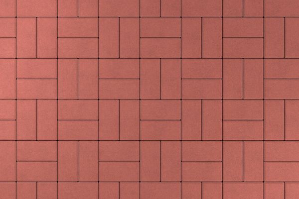 Тротуарная плитка STELLARD Брусчатка «Красная» 80 мм Тротуарная плитка STELLARD Брусчатка «Красная» 80 мм
