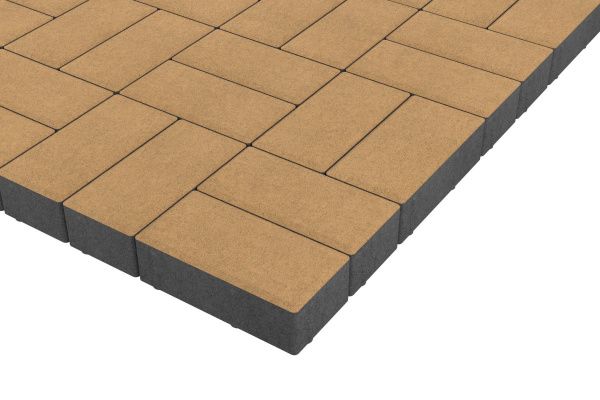 Тротуарная плитка STELLARD Брусчатка «Желтая» 60 мм Тротуарная плитка STELLARD Брусчатка «Желтая» 60 мм