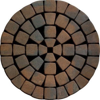 Тротуарная плитка Steinrus Классико Нео, 60 мм, Colormix colormix Штайнрус, гладкая