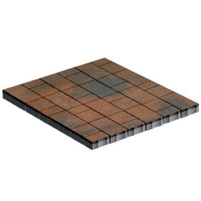 Тротуарная плитка Steinrus Новый город Лион, 60 мм, ColorMix Штайнрус, гладкая
