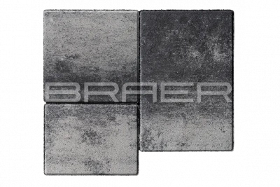 Тротуарная плитка BRAER Старый город Венусбергер, Color Mix Ночь, 40 мм Тротуарная плитка BRAER Старый город Венусбергер, Color Mix Ночь, 40 мм