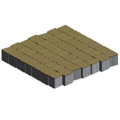 Тротуарная плитка Steinrus Аттика, 60 мм, Песочный, гладкая Тротуарная плитка Steinrus Аттика, 60 мм, Песочный, гладкая