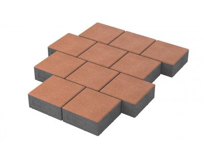 Тротуарная плитка STELLARD Квадрат 20х20 «Капучино» 60 мм Тротуарная плитка STELLARD Квадрат 20х20 «Капучино» 60 мм