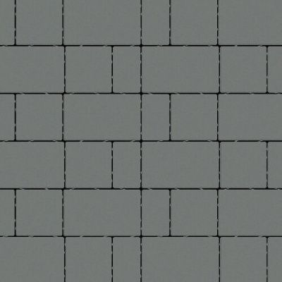 Тротуарная плитка Steinrus Новый город Лион, 60 мм, серый, гладкая Тротуарная плитка Steinrus Новый город Лион, 60 мм, серый, гладкая
