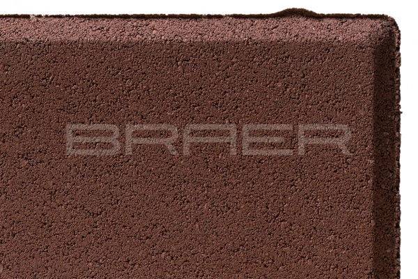 Тротуарная плитка BRAER Прямоугольник, Красный, 60 мм Тротуарная плитка BRAER Прямоугольник, Красный, 60 мм