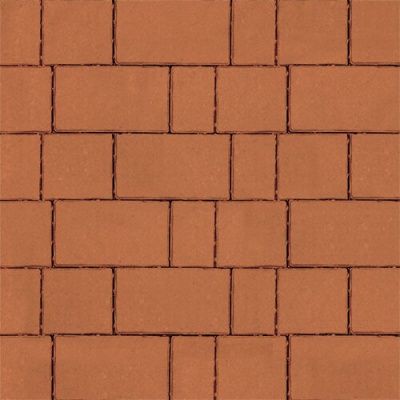 Тротуарная плитка Steinrus Старый город Берн, 60 мм, оранжевый