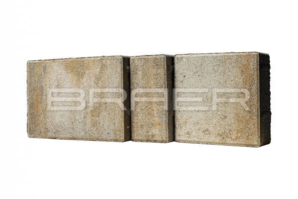 Тротуарная плитка BRAER Мозаика, Color Mix Песчаник, 60 мм Тротуарная плитка BRAER Мозаика, Color Mix Песчаник, 60 мм