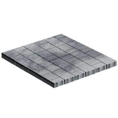 Тротуарная плитка Steinrus Новый город Лион, 60 мм, ColorMix Монохром, native Тротуарная плитка Steinrus Новый город Лион, 60 мм, ColorMix Монохром, native