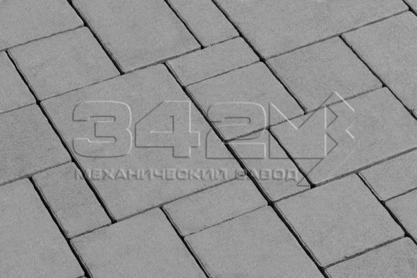 Тротуарная плитка 342 Механический завод Бавария Серый Тротуарная плитка 342 Механический завод Бавария Серый