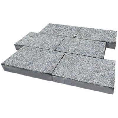 Тротуарная плитка Steinrus Парк Плейс, 60 мм, Гранит, BackWash Тротуарная плитка Steinrus Парк Плейс, 60 мм, Гранит, BackWash