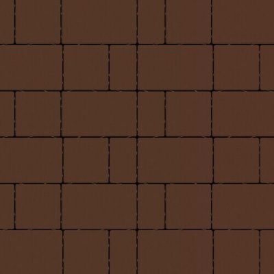 Тротуарная плитка Steinrus Новый город Лион, 60 мм, коричневый, гладкая Тротуарная плитка Steinrus Новый город Лион, 60 мм, коричневый, гладкая